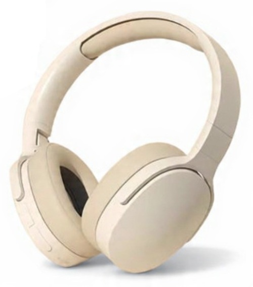 fone headset bluetooth 5.3 bege redução ruído modo duplo fone headset bluetooth 5.3 bege redução ruído modo duplo