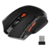 mouse gamer sem fio 2.4g 1600 dpi com 6 botões para pc e notebook