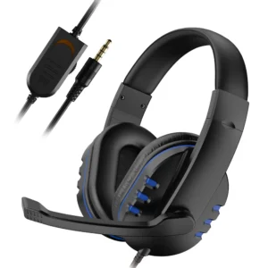 Headset Gamer com Fio 3.5mm para PS4, PC e Notebook com Microfone