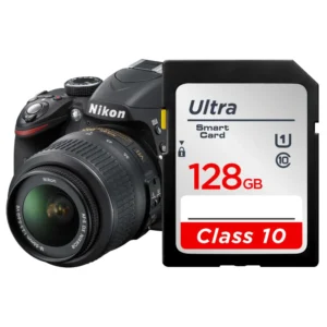 Cartão De Memória SD Full Size V10 Classe 10 Alta Velocidade Para Câmera 32GB 64GB 128GB 256GB