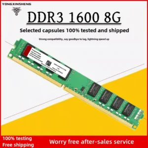 Memória RAM Para Desktop DDR3 DDR2 2GB 4GB 8GB 1333MHz 1600MHz