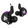fone de ouvido qkz ak6 com microfone in ear hifi graves potentes