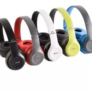 Fone Headphone P47 Sem Fio Bluetooth 5.0 Rádio FM e Micro SD