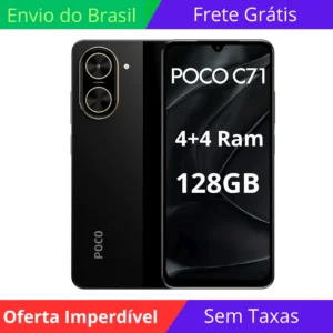 Smartphone Xiaomi Poco C71 128GB 4GB RAM Versao Global