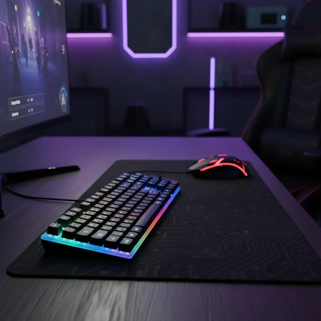 kit teclado e mouse gamer tgt rainbow rgb para pc setup kit teclado e mouse gamer tgt rainbow rgb para pc setup