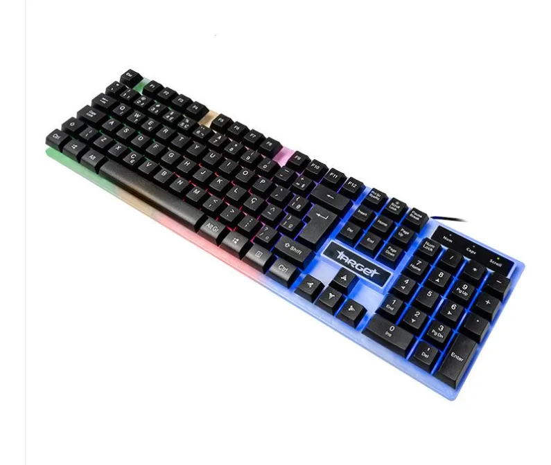 kit teclado e mouse gamer tgt rainbow rgb para pc setup kit teclado e mouse gamer tgt rainbow rgb para pc setup