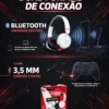 headset gamer marvo com microfone rgb drivers 53mm wireless