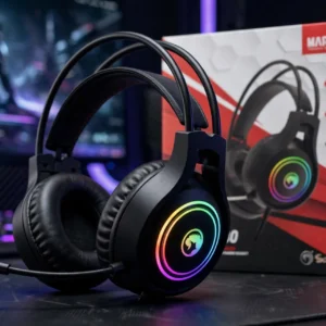headset gamer com microfone marvo hg8921 rgb 40mm premium