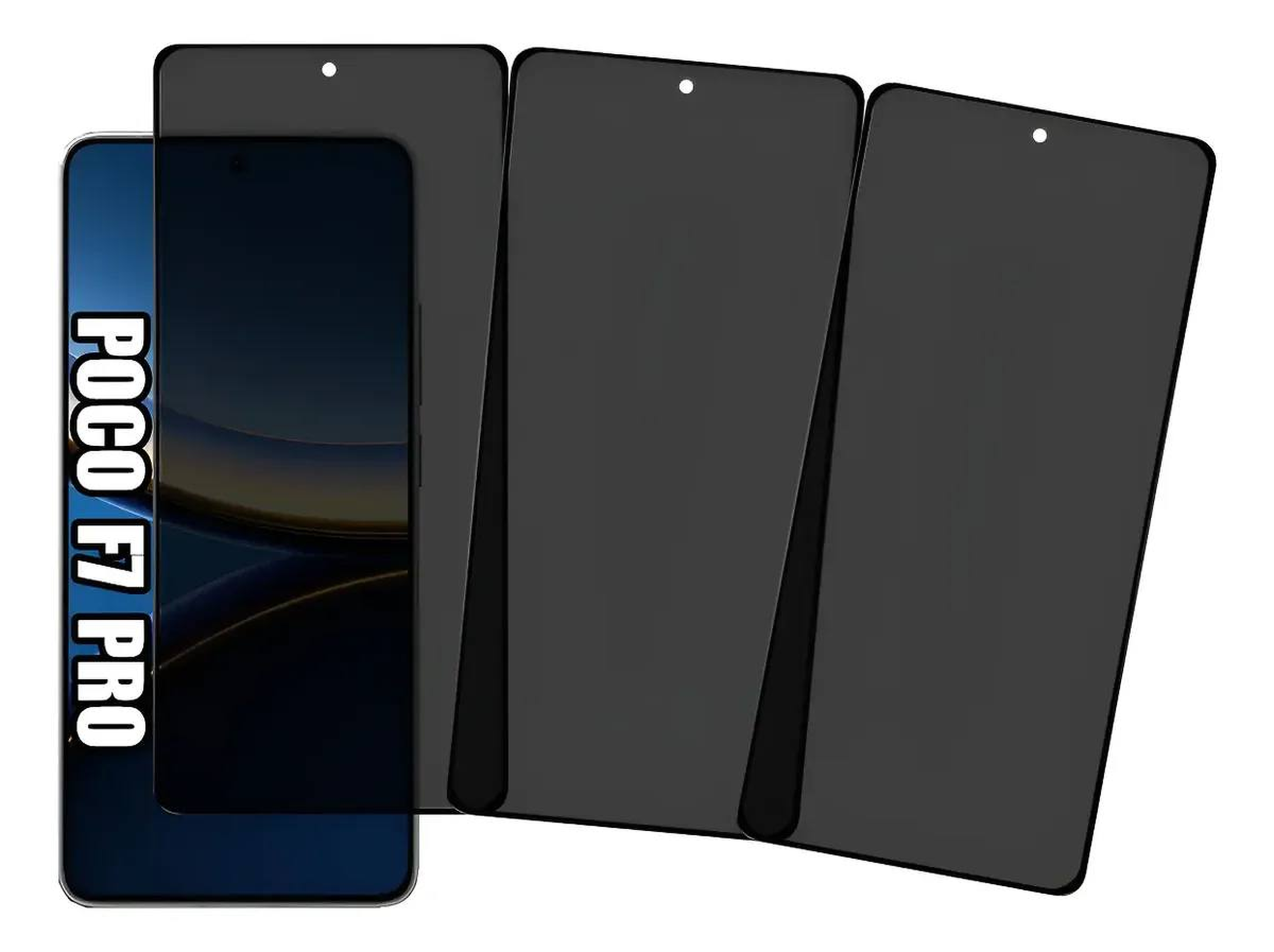 película de privacidade 3d hd poco f7 pro / f7 ultra note 14s