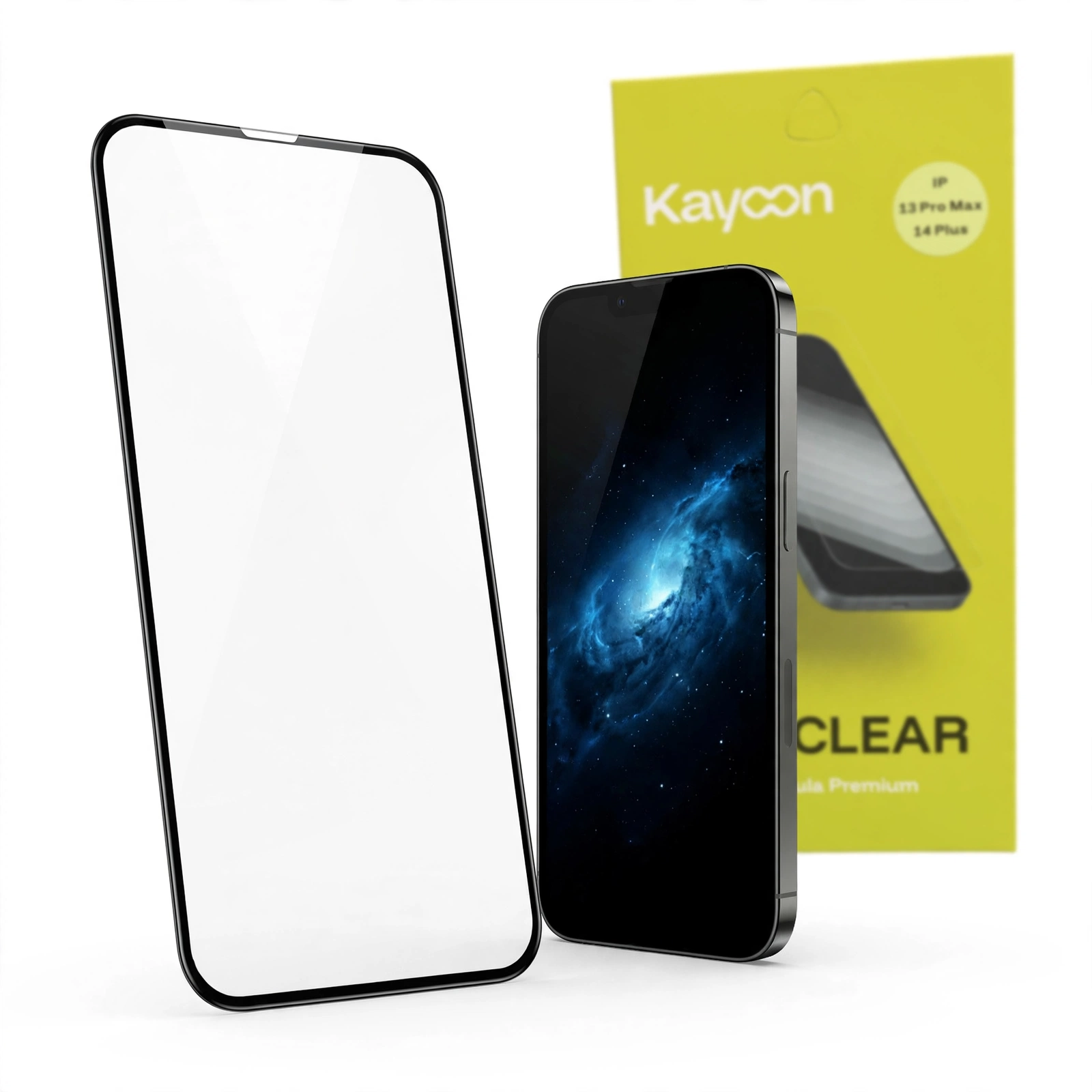 pelicula de vidro iphone 13 pro max kaycon hd clear premium