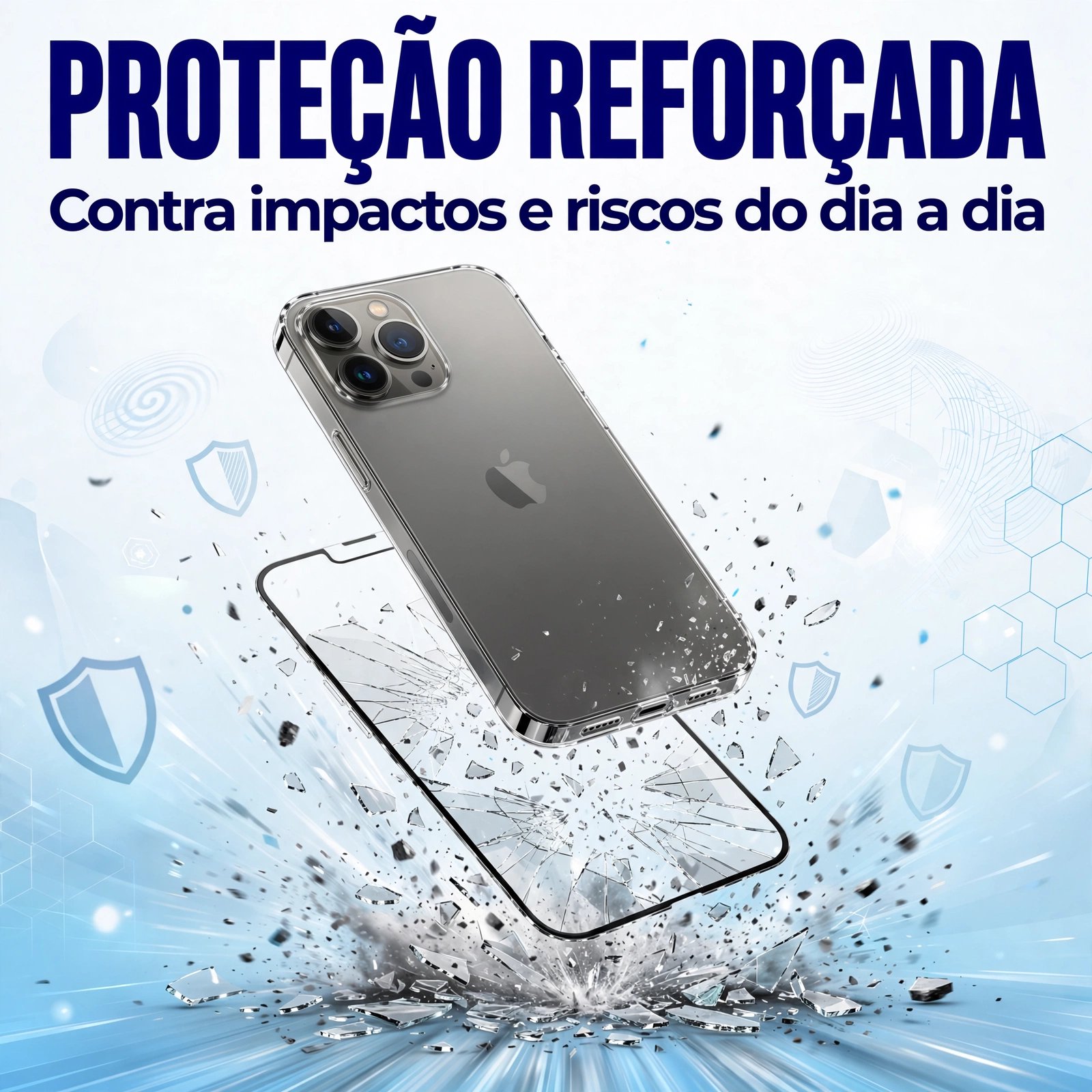 pelicula de vidro iphone 13 pro max kaycon hd clear premium