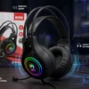 headset gamer com microfone marvo hg8921 rgb 40mm premium