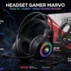 headset gamer com microfone marvo hg8921 rgb 40mm premium