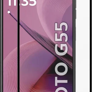 película 3d moto g55 vidro temperado proteção de tela
