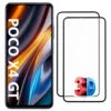 película de vidro 3d anti impacto compatível com poco x4 gt