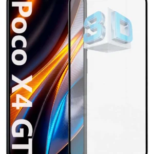 película de vidro 3d anti impacto compatível com poco x4 gt