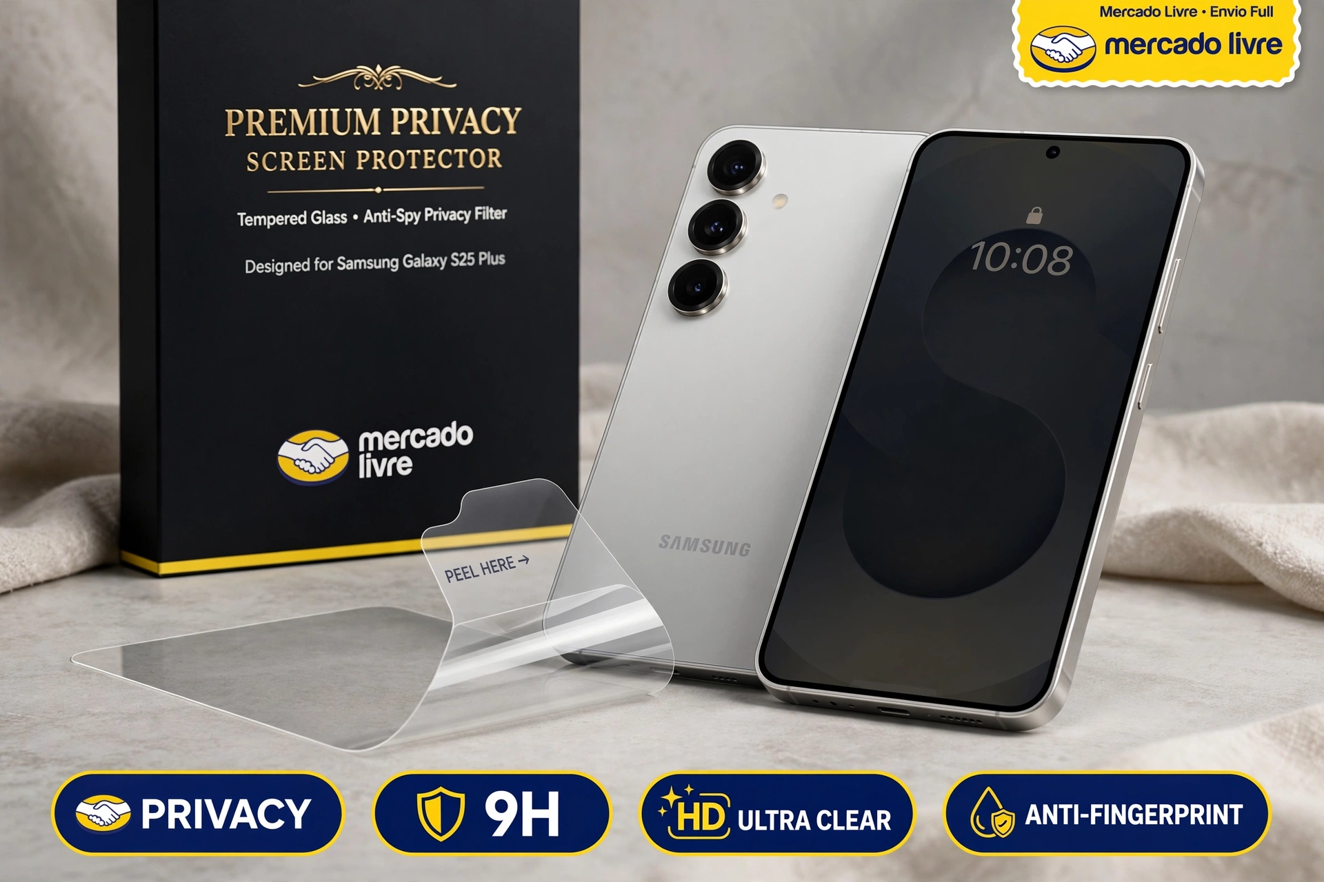 película de privacidade antispy poco x3 pro / poco x3 película de privacidade antispy poco x3 pro / poco x3