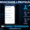 película privacy vidro temperado redmi note 9s 9 pro zcom 9h