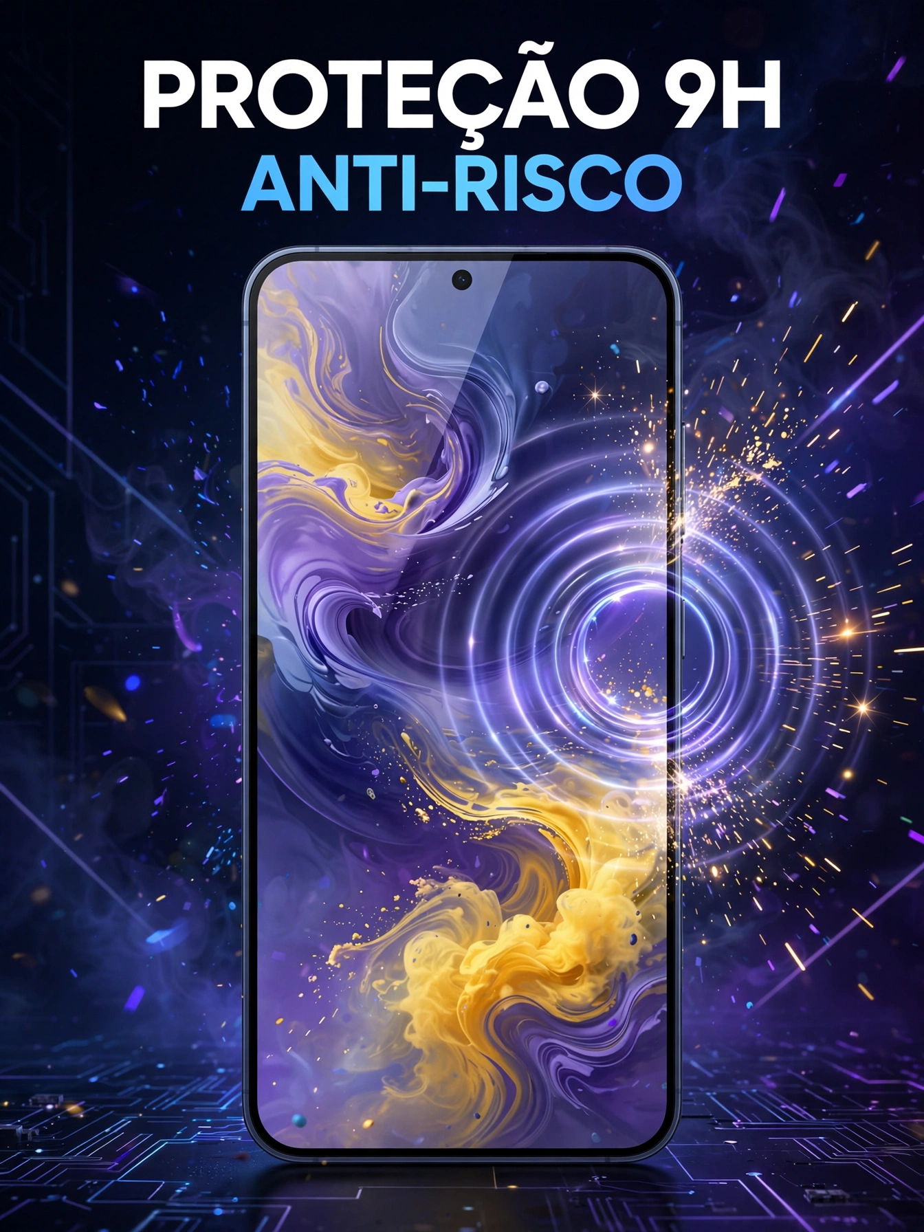 película 3d samsung s25 plus 9h vidro temperado anti impacto