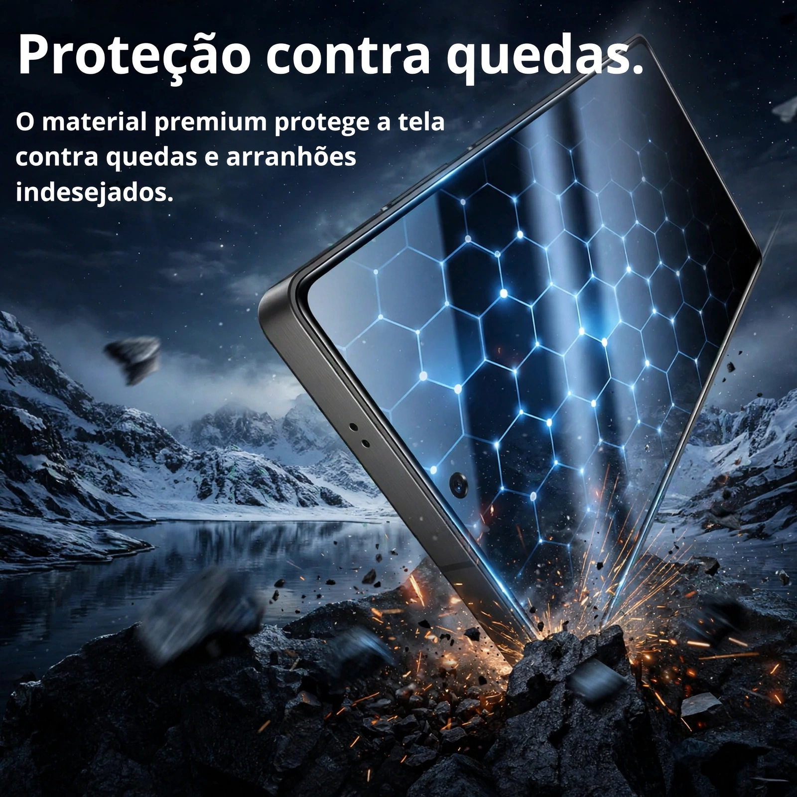 película 3d samsung s25 plus 9h vidro temperado anti impacto