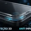 película de vidro 3d anti impacto compatível com poco x4 gt